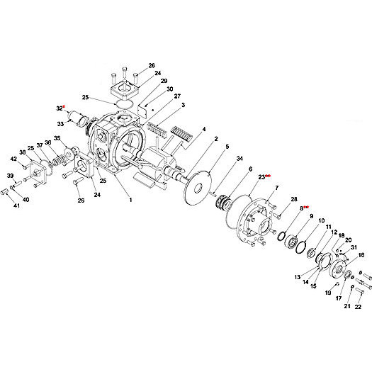 Repair Kit for Corken PZ10 Coro-Vane® Pump